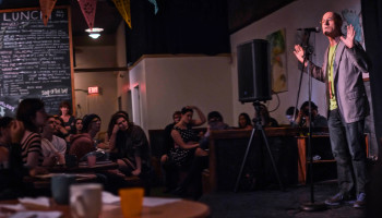 IF at Cafe Deux Soliels